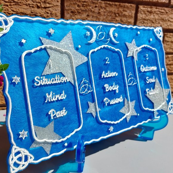 Star Tarot Card Reading Tray - Picture 1 of 10
